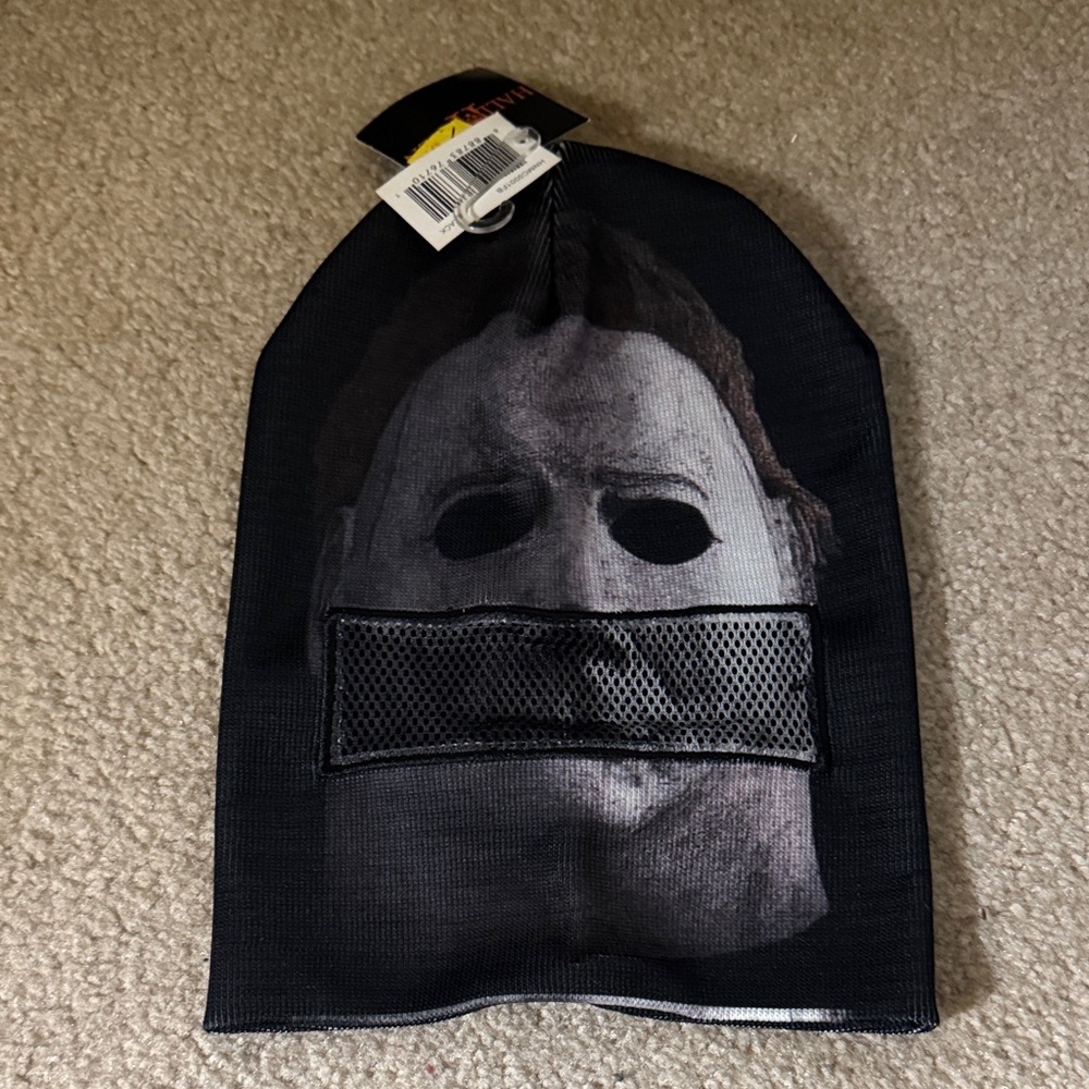 Black Horror Mask Beanie